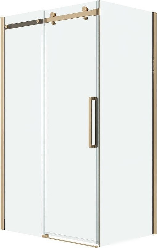 Душевая стенка Grossman Classic 90x195 200.K33.04.90.32.00 (золото сатин/стекло прозрачное)