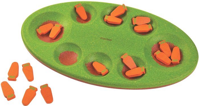 Настольная игра Plan Toys Манкала Морковки 4623