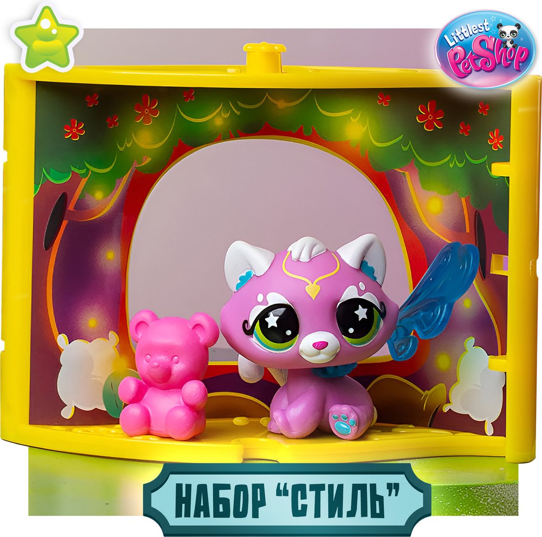 Игровой набор Hasbro Littlest Pet Shop Стиль Крылатая Кошка 01073_LPS