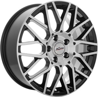 Литые диски X'trike X-131 17x7" 5x112мм DIA 57.1мм ET 40мм BK/FP