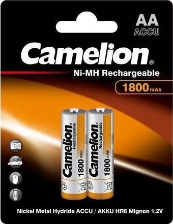 Аккумулятор Camelion NH-AA1800BP2 (2 шт)