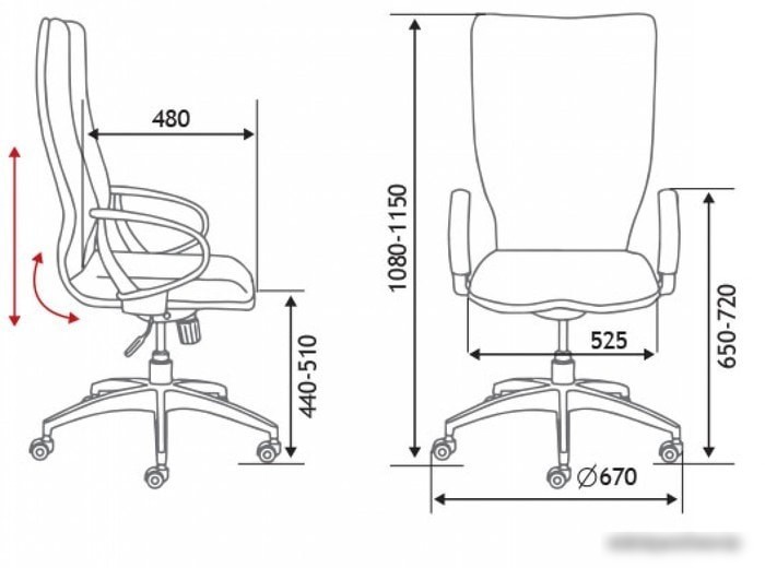 Кресло Norden IQ CX0898H-0-215 (белый/зеленый)