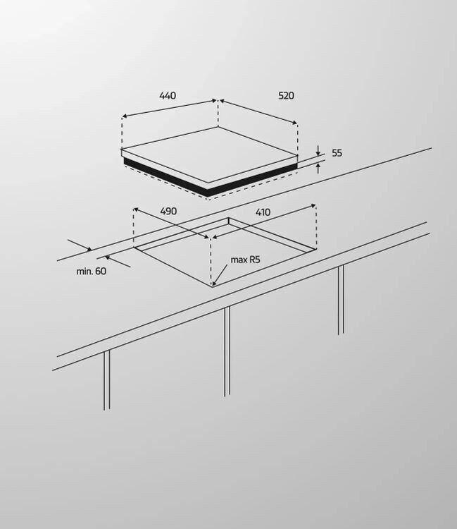 Варочная панель Simfer H45V30B425
