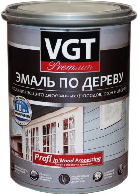Эмаль VGT Профи по дереву ВД-АК-1179 2.5 кг (кремовый)