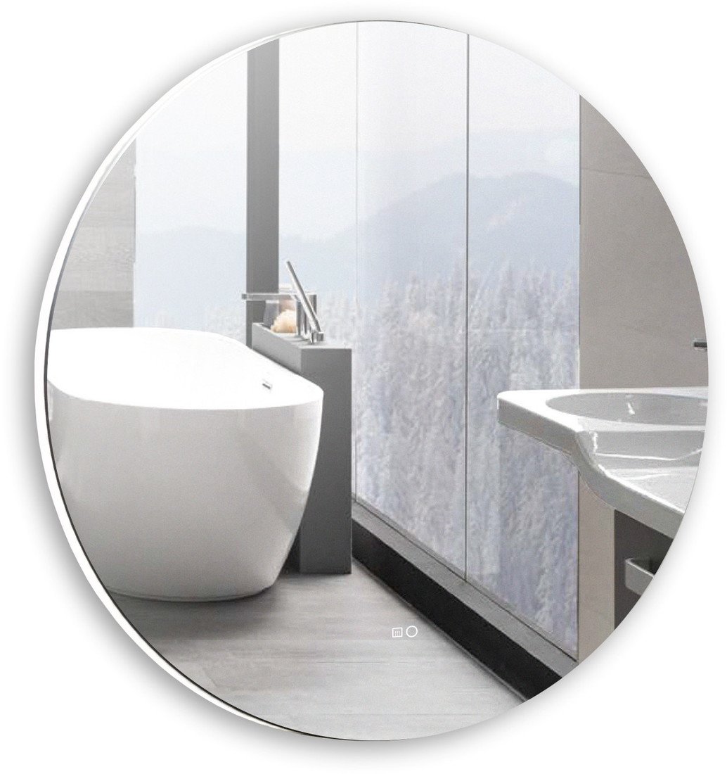Silver Mirrors Зеркало Плаза D1000 LED-00002637