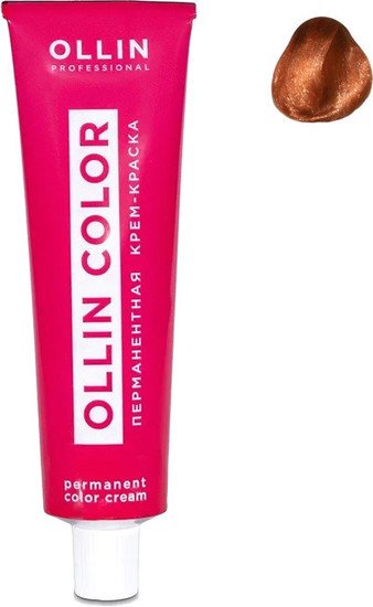 Крем-краска Ollin Professional Color перманентная 8/43 светло-русый медно-золотистый 100 мл