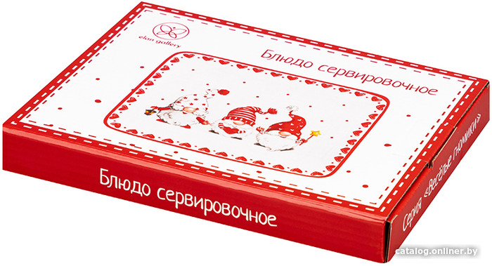 Блюдо Elan Gallery Веселые гномики 540601