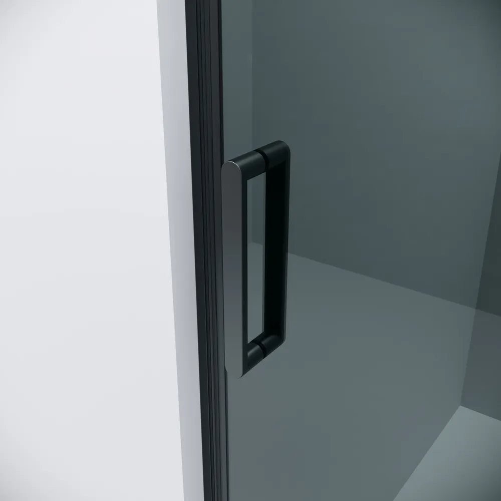 Душевой уголок Grossman Classic 160x80x195 120.K33.04.1680.21.10 (черный матовый/стекло тонированное)
