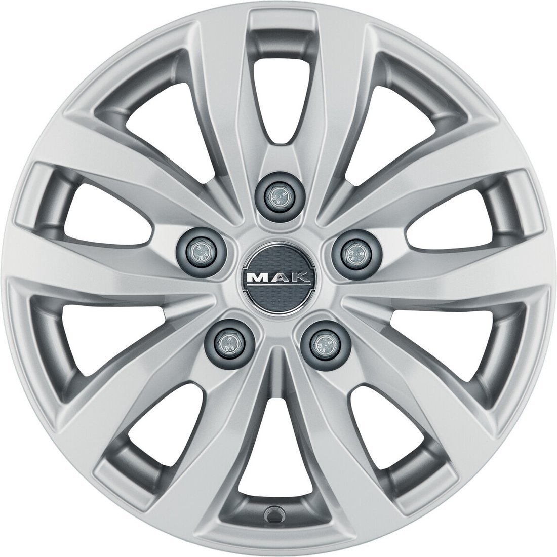 Литые диски MAK Load 5 17x7" 5x118мм DIA 71.1мм ET 68мм Silver