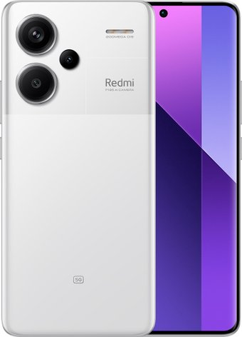 Телефон Xiaomi Redmi Note 13 Pro+ 5G 8GB/256GB с NFC международная версия (лунный белый)