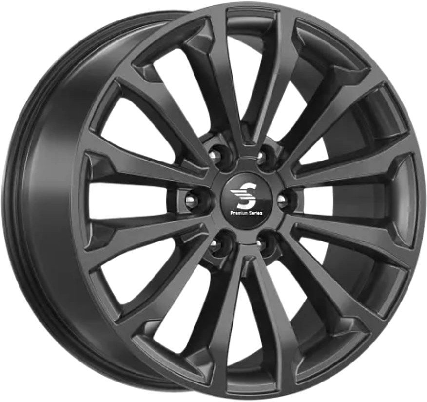 Литые диски SKAD КР006 20x8.5" 6x139.7мм DIA 100.1мм ET 33мм Fury Black
