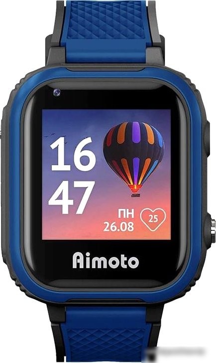 Детские умные часы Aimoto Indigo (синий/черный)