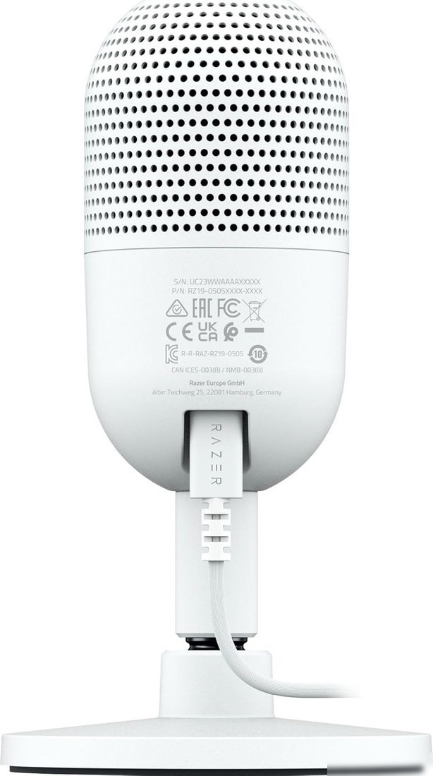 Проводной микрофон Razer Seiren V3 Mini Mercury White