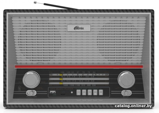 Радиоприемник Ritmix RPR-102 (карбон)