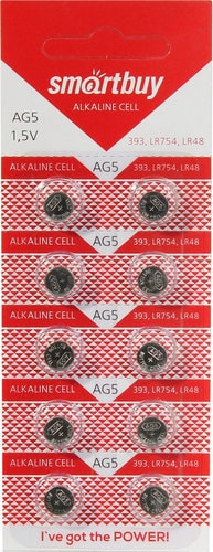 Батарейки SmartBuy Alkaline AG5 10 шт.