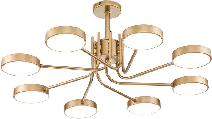 Люстра средней высоты Escada Skylar 10258/8 LED*70W Champagne gold