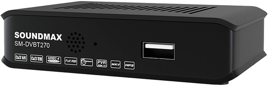 Приемник цифрового ТВ Soundmax SM-DVBT270