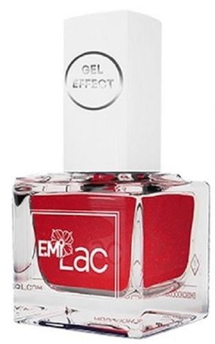 Лак Emi Gel Effect Ультрастойкий Алое пламя №076 9 мл
