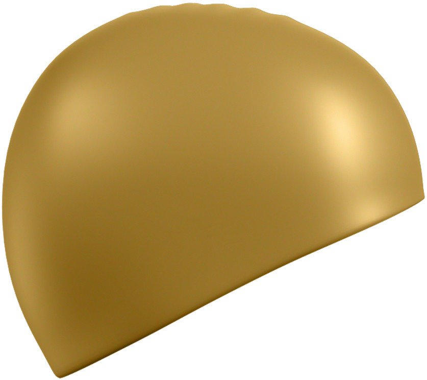 Шапочка для плавания Mad Wave Standart Cap Silicone (золото)