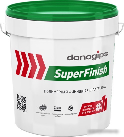 Шпатлевка Danogips SuperFinish (18.1 кг) Шпатлевка Danogips SuperFinish (18.1 кг)