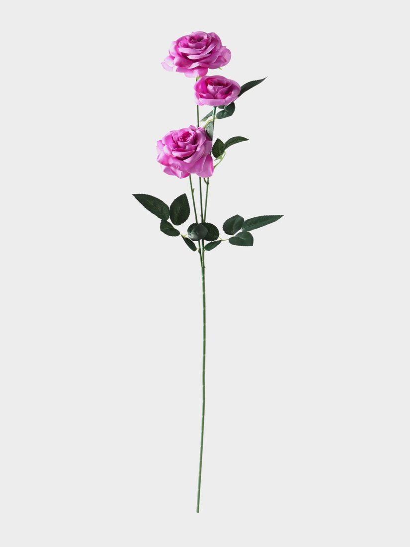 Искусственный цветок Poetry in flowers Роза тройная 4301719