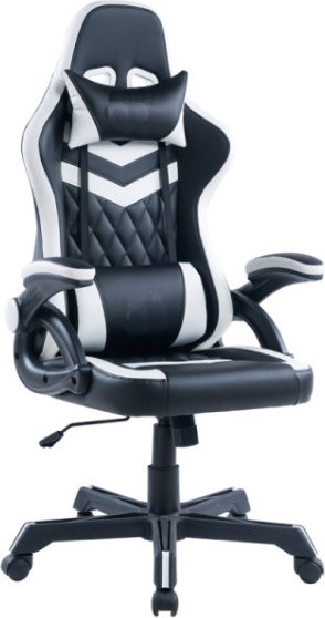 Игровое (геймерское) кресло Helmi Chess HL-S11 323018 (черный/белый) Игровое (геймерское) кресло Helmi Chess HL-S11 323018 (черный/белый)