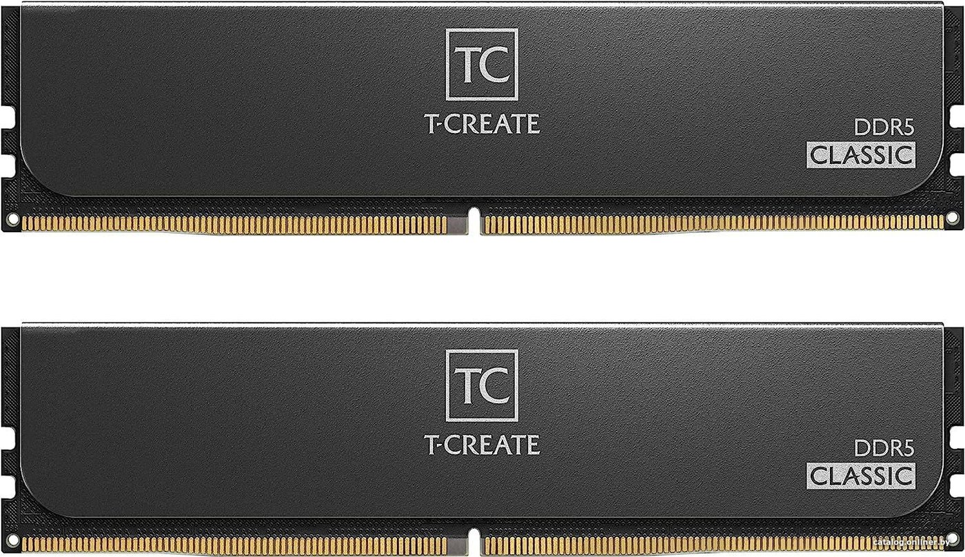 Оперативная память Team T-Create Classic 2x16ГБ DDR5 6000 МГц CTCCD532G6000HC48DC01