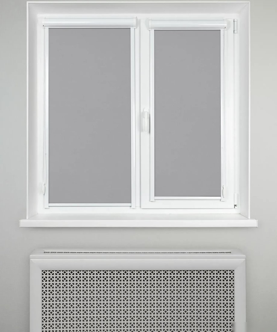 Рулонные шторы Sundays Home UNI-2 LM 68-07 78x160 (светло-серый, левая)