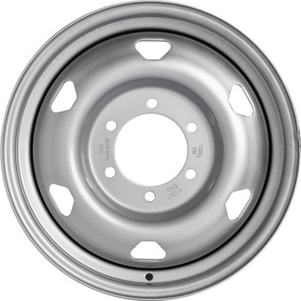 Штампованные диски TREBL LT2884D 16x6.5" 6x139.7мм DIA 109мм ET 40мм Silver