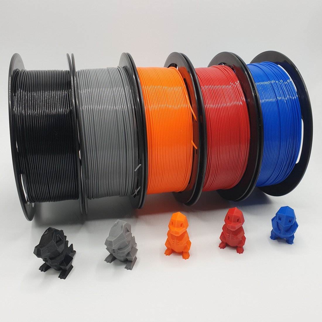 Пластик Mitek PETG 1.75мм 1000 г (черный)
