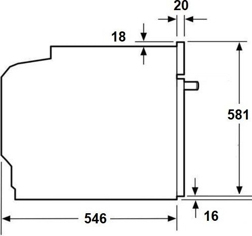 Электрический духовой шкаф Schtoff Decor 1200