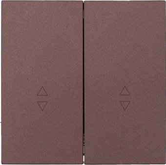 Выключатель проходной Lezard Zima 704-7388-106QC (шоколад)