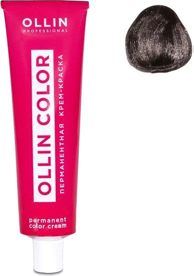 Крем-краска Ollin Professional Color перманентная 5/1 светлый шатен пепельный 60 мл