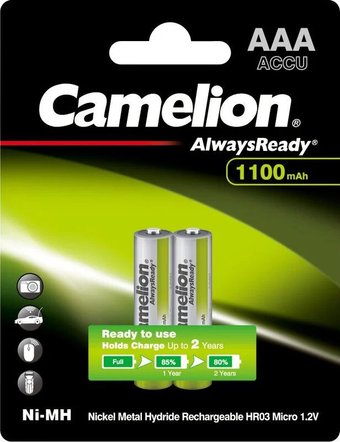 Аккумулятор Camelion NH-AAA1100ARBP2 (2 шт)