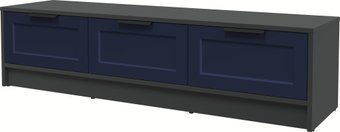 Тумба Интерлиния ТВ Концепт Тренд КТ-ТВ3-35 (антрацит/индиго)