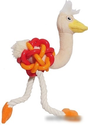 Игрушка для собак Rosewood Jolly Doggy Tough Multi Texture Ostrich 39029