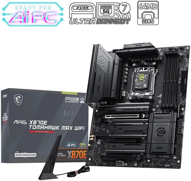 Материнская плата MSI MAG X870E Tomahawk Max WiFi
