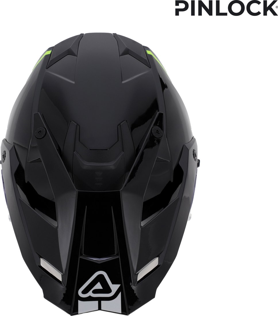 Мотошлем Acerbis Assault Graphic 0026652.457.062 (S, черный/флуоресцентный желтый)