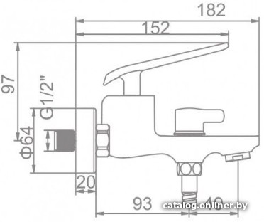 Смеситель Ledeme L3274B
