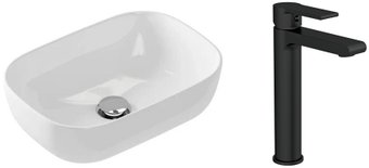 Умывальник Cersanit Moduo 50 Square 63570 + 63111