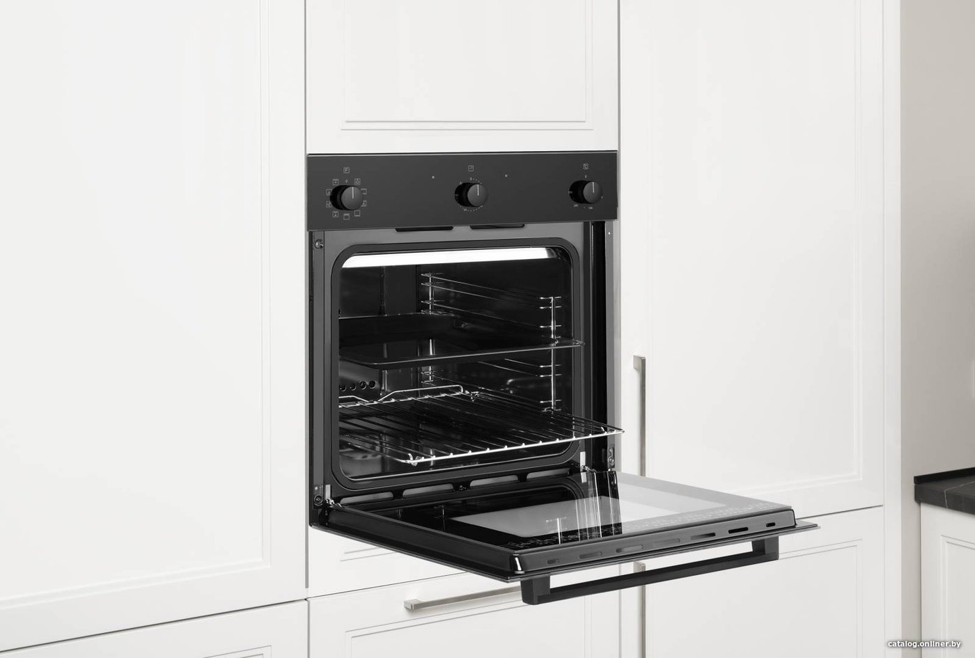Электрический духовой шкаф Weissgauff EOV 206 SB Black Edition