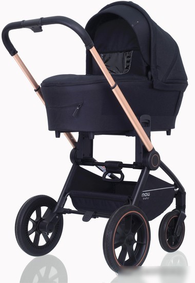 Универсальная коляска Rant MOWbaby Zoom PU (2 в 1, gold black)