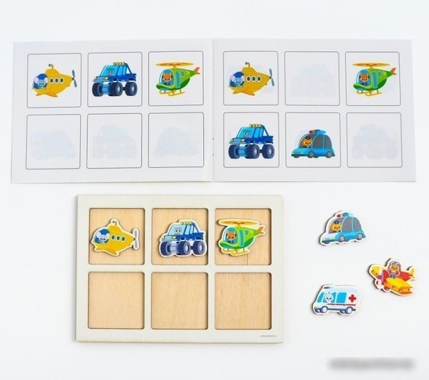 Развивающая игра Лесная мастерская Транспорт 5698330