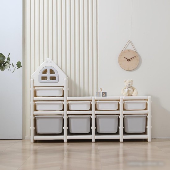 Комод UNIX kids Grey PTSTW9GRY (9 ящиков)