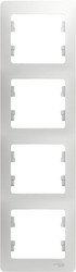 Рамка Schneider Electric Glossa GSL000108 (белый)