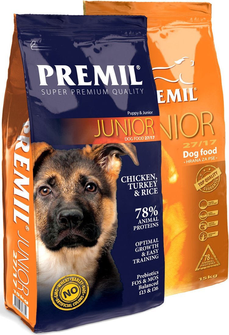 Сухой корм для собак Premil Junior Super Premium 2.5 кг