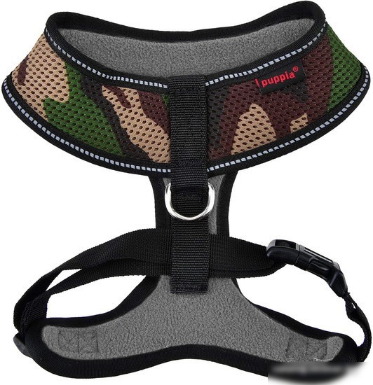 Шлейка Puppia Thermal Soft PLRD-HA9345-BK-XL (черный)
