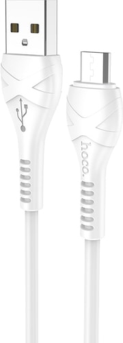 Кабель Hoco X37 microUSB (белый)