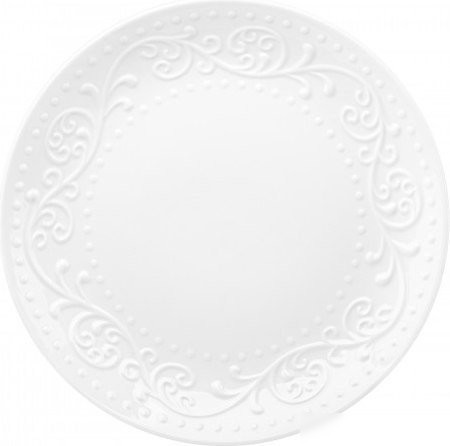 Набор обеденных тарелок Elan Gallery Ажур 230250 (New Bone China)