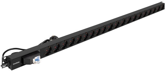 Блок розеток ExeGate ServerPro PDU-V201 Al-20S-EU3-1P